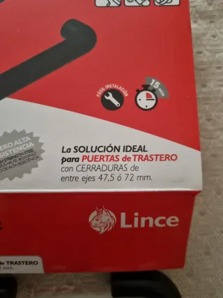 Kit Maneta Puerta Trastero Lince Scutum 4772