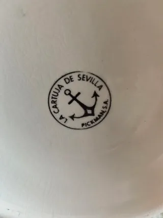 Juego Aguamanil Cartuja de Sevilla