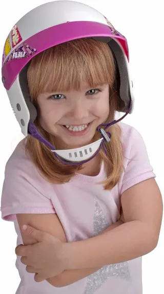 Casco Infantil Feber Rosa Ajustable