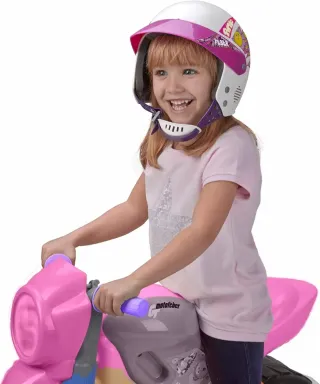 Casco Infantil Feber Rosa Ajustable