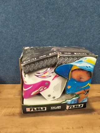 Casco Infantil Feber Rosa Ajustable