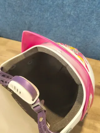 Casco Infantil Feber Rosa Ajustable