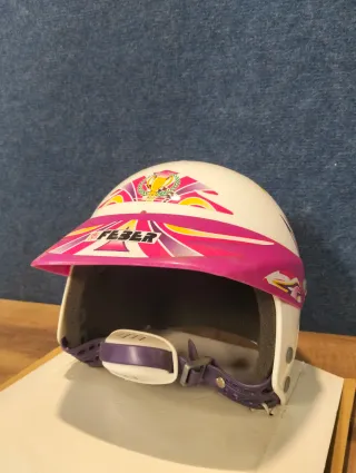 Casco Infantil Feber Rosa Ajustable