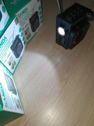 RADIO Y BLUETOOTH REPRODUCTOR MÚSICA TF/USB estren