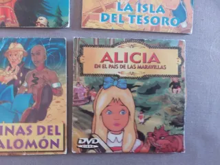 Lote 9 DVDs Infantiles Clásicos Animados