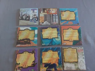 Lote 9 DVDs Infantiles Clásicos Animados