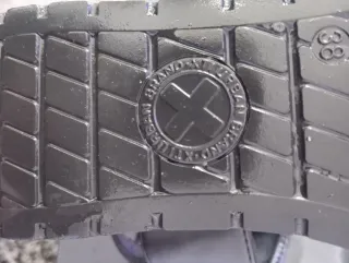 Sandalias negras y doradas talla 38