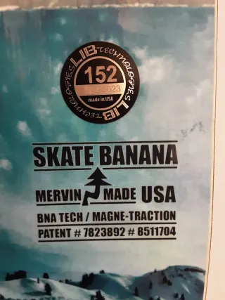 Tabla Snowboard Lib Tech Skate Banana
