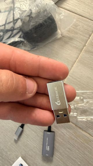Tarjeta Captura Video USB 3.0 HDMI a USB C