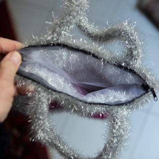 Borsetta Fiorucci grigio/argento