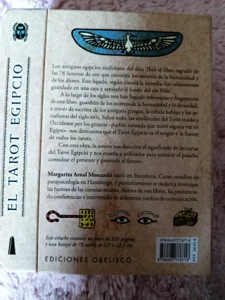 Kit Tarot Egipcio Margarita Arnal Moscardó