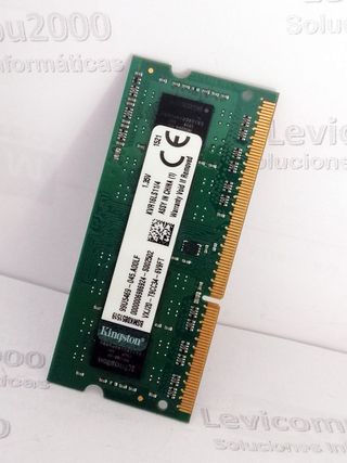 Memoria RAM Kingston DDR3 4GB 1600MHz