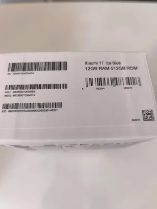 Xiaomi 17 Ice Blue 12GB+512GB