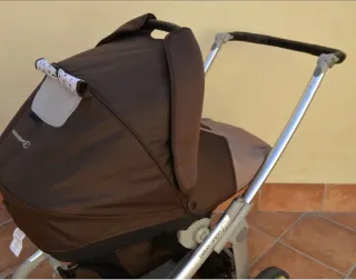 Conjunto Chasis + Capazo + Silla Bebe Confort