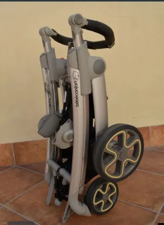 Conjunto Chasis + Capazo + Silla Bebe Confort