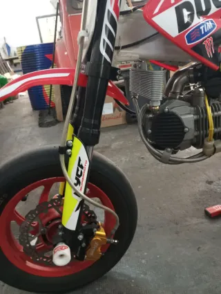 Pit Bike Supermotard YCF 155z con recambios
