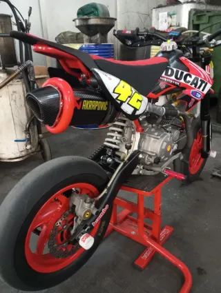 Pit Bike Supermotard YCF 155z con recambios