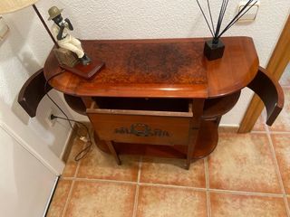 Consola recibidor madera