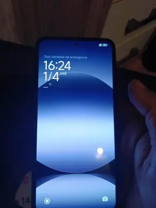 Xiaomi Redmi Note 14 Negro con su caja sin cargado