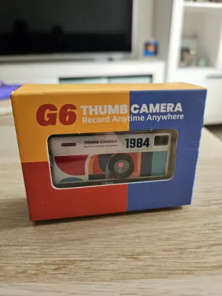 Mini Cámara G6 Estilo Retro 1984
