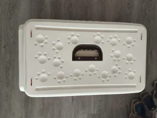 Transportín Perro Grande Rosa y Blanco