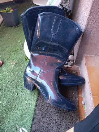 Botas de agua T.36 Trevinc tacón