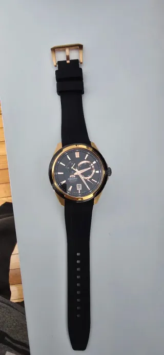 Reloj Orient Automático Negro/Dorado