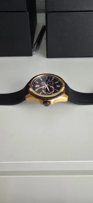 Reloj Orient Automático Negro/Dorado