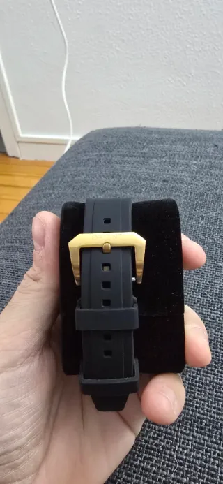 Reloj Orient Automático Negro/Dorado