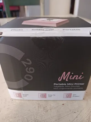 Mini Impresora Térmica Adhesiva