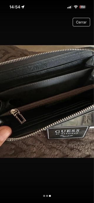 Monedero Guess Negro