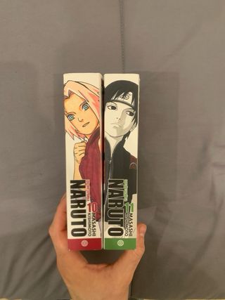 Tomo 3 en 1 Naruto 10 y 11