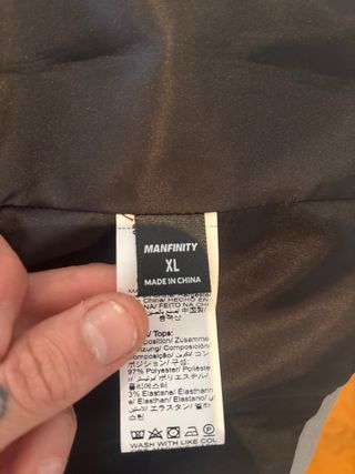 Traje gris nuevo Talla XL
