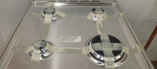 Cocina a gas con doble horno