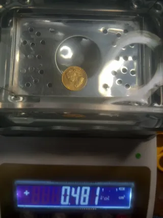 Moneda de Oro Isabel II 1856