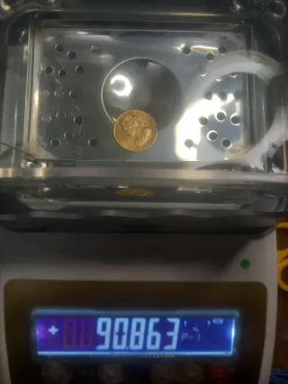 Moneda de Oro Isabel II 1856