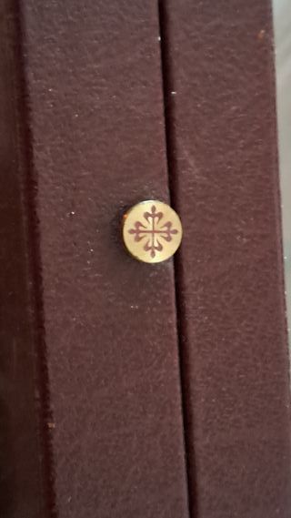 Rara scatola orologio  per Patek Philippe anni 90.