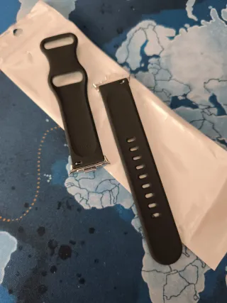 Pulsera Mi Band Flores Turquesa