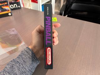 Pinball Nintendo NES Caja Manual Cartucho