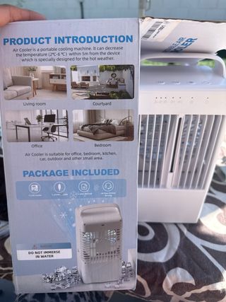 Aire Acondicionado Portátil Blanco
