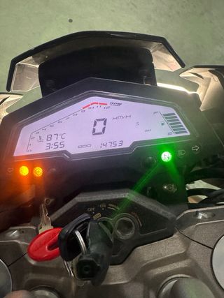 Moto Zontes 125cc Z2 Negra/Azul