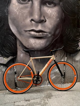 Set ruedas Fixie FK40 Naranja