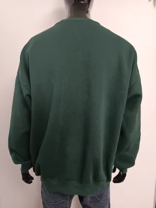 Sudadera Bershka LA Los Angeles Verde