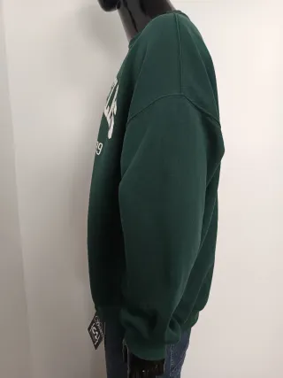 Sudadera Bershka LA Los Angeles Verde