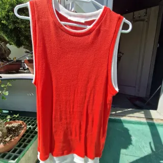 Top Zara punto rojoy blanco nuevo