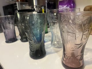 9 Bicchieri Coca-Cola Collezione Vintage