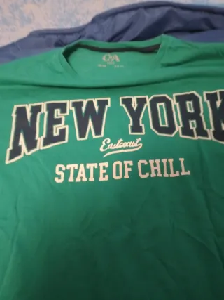 Lote 4 Camisetas niño talla 13-14