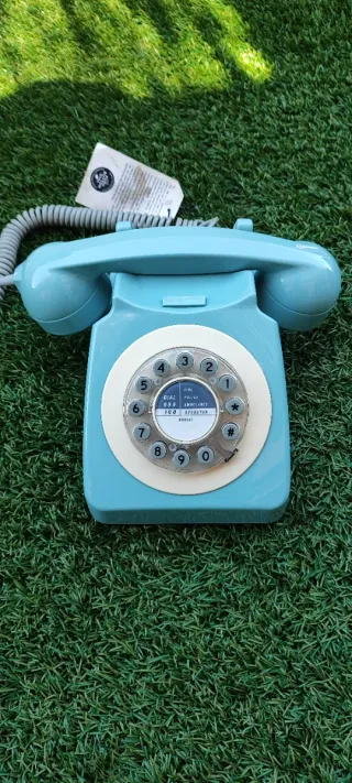 Teléfono Vintage Azul