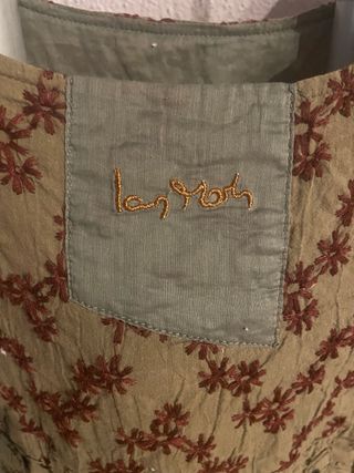 Vestido Mosh Boho Artesanal Talla Única