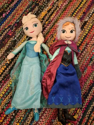 Muñecas Elsa y Ana Frozen